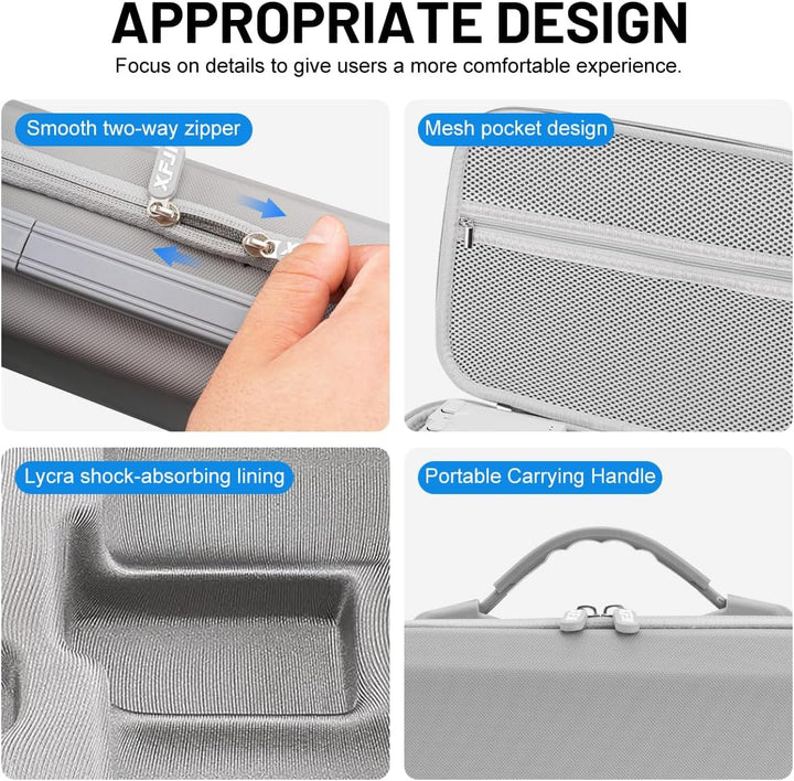 Tasche für DJI Mini 3/Mini3 Pro/Mini 4 Pro Fly More Combo Drohne Aufbewahrungstasche, Wasserdicht Re