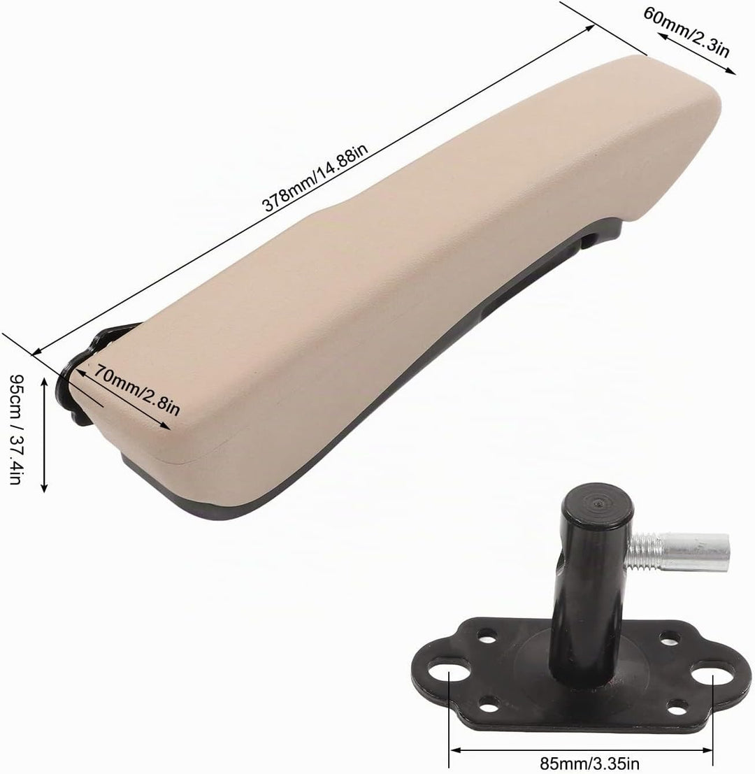 RV Armlehne, 1 Paar Truck verstellbare Armlehne 0-120 Grad Armlehne Ersatz Universal Armrest für Aut