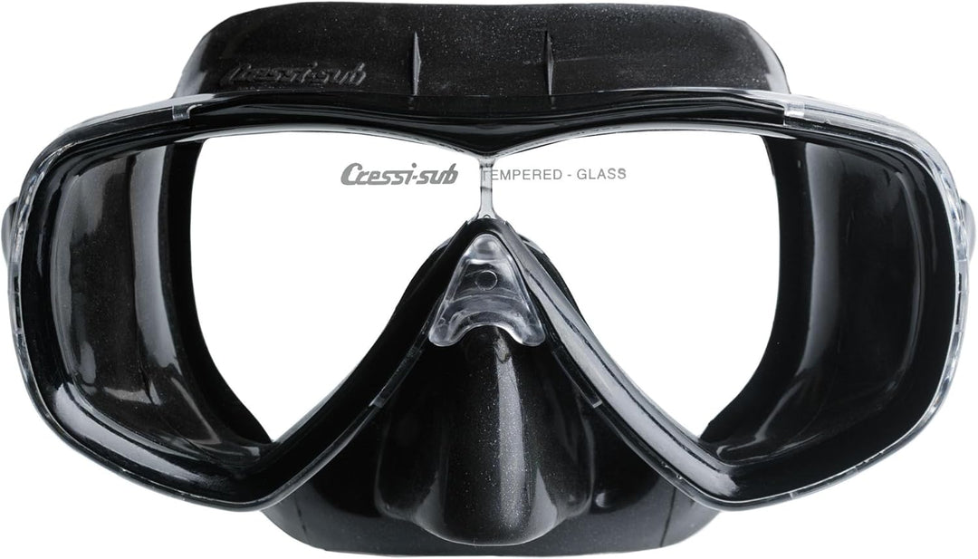 Cressi Estrella - Schnorchelmaske Estrella oder Schnorchelset Maske Estrella + Schnorchel Gamma, Ein