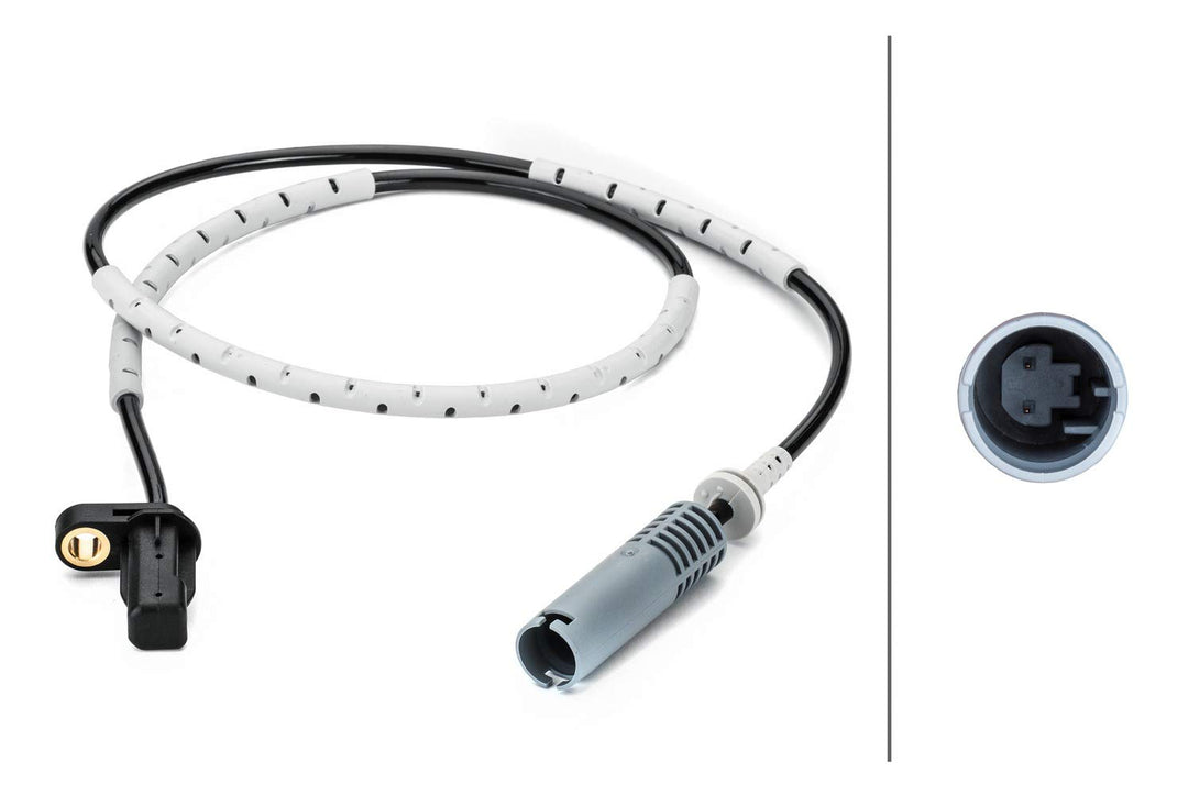 HELLA 6PT 014 495-041 Sensor, Abgastemperatur - 2-polig - geschraubt - Kabel: 212mm