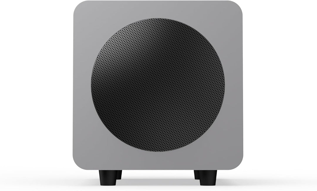 Kanto SUB6 Sealed Powered Subwoofer | 200W Peak Power | 6” Woofer | Quick & Accurate Bass | Ultra-co