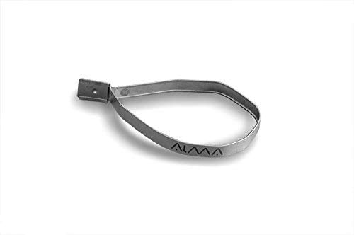 100 Plomben von Sicherheit aus Aluminium. Typ A Armband. Verschlusssystem Feste. Wirtschaftliche, ve
