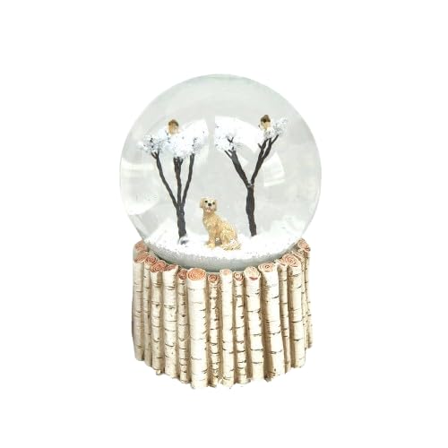 Unbekannt HSE Weihnachts-Schneekugel/Kuppel/Wasserball Dog & Birds