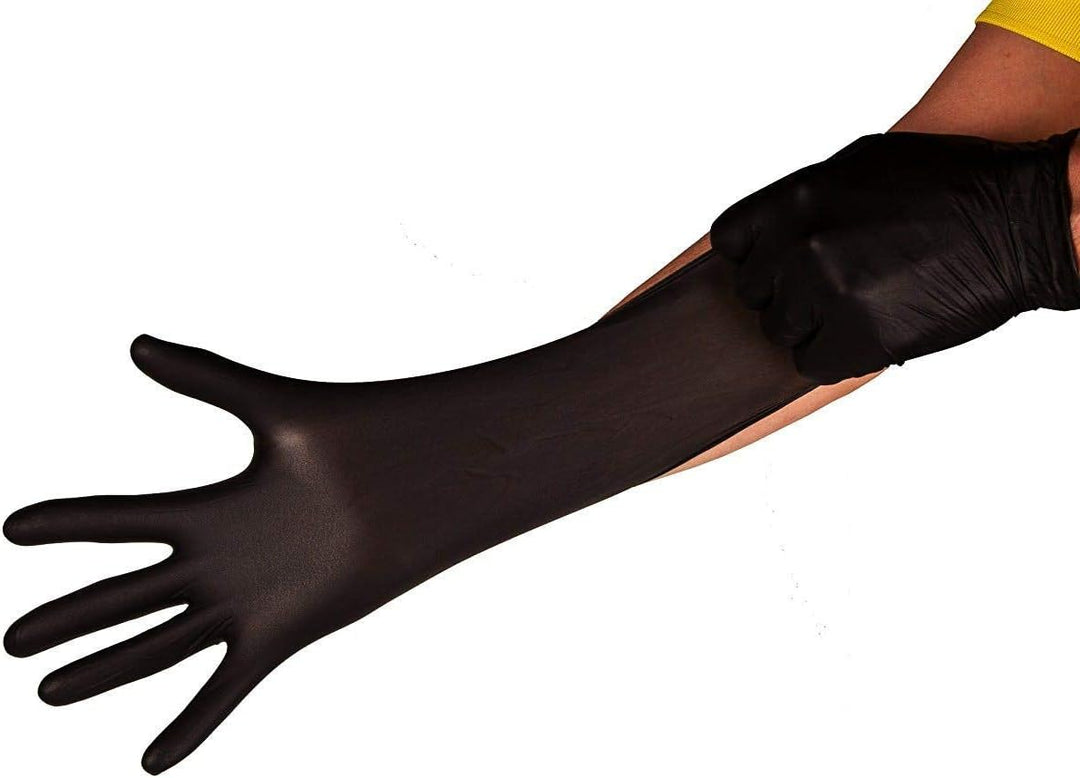 Black Mamba Nitrilhandschuhe/Werkstatthandschuhe, Box mit 100 Stück L (100er Pack), L (100er Pack)