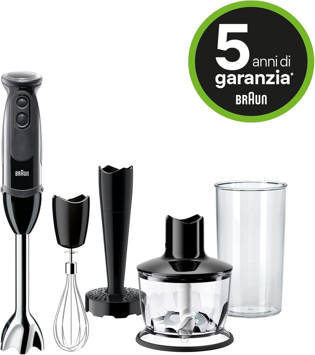 Braun Household MultiQuick 5 MQ 5237 BK Standmixer 0,5 l Stabmixer Schwarz 1000 W 1000 W 5237BK | 4