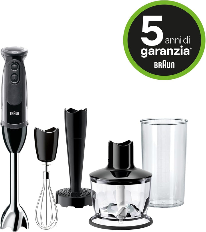 Braun Household MultiQuick 5 MQ 5237 BK Standmixer 0,5 l Stabmixer Schwarz 1000 W 1000 W 5237BK | 4