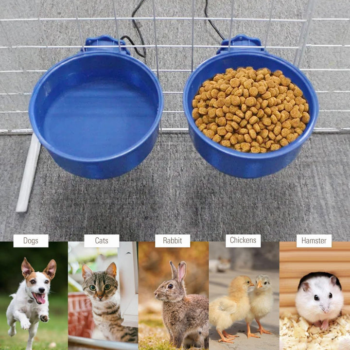 Enjoying Beheizter Wassernapf für Katzen und Hunde, elektrischer Wassernapf für den Innenbereich, fü