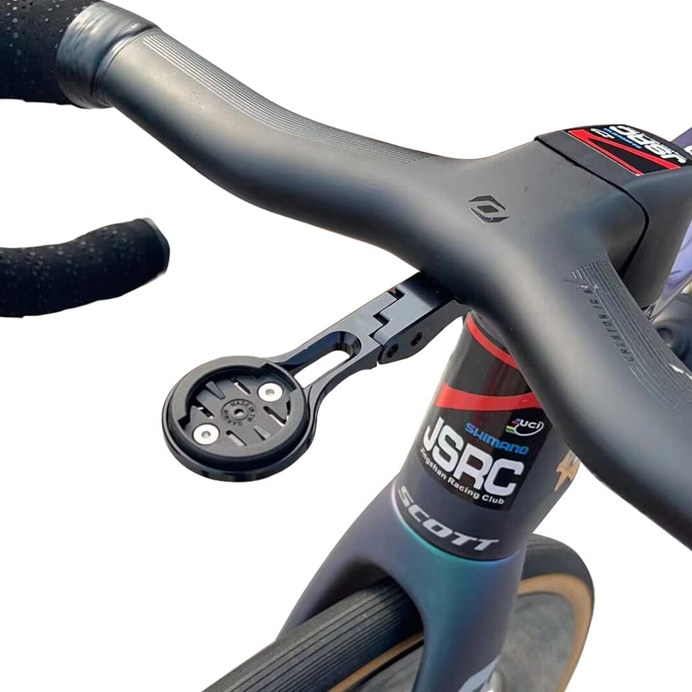 Out Front Bike Stem Handlebar Combo Mount für Gar min Wahoo Bryton Campatible mit Scott Foil Addict