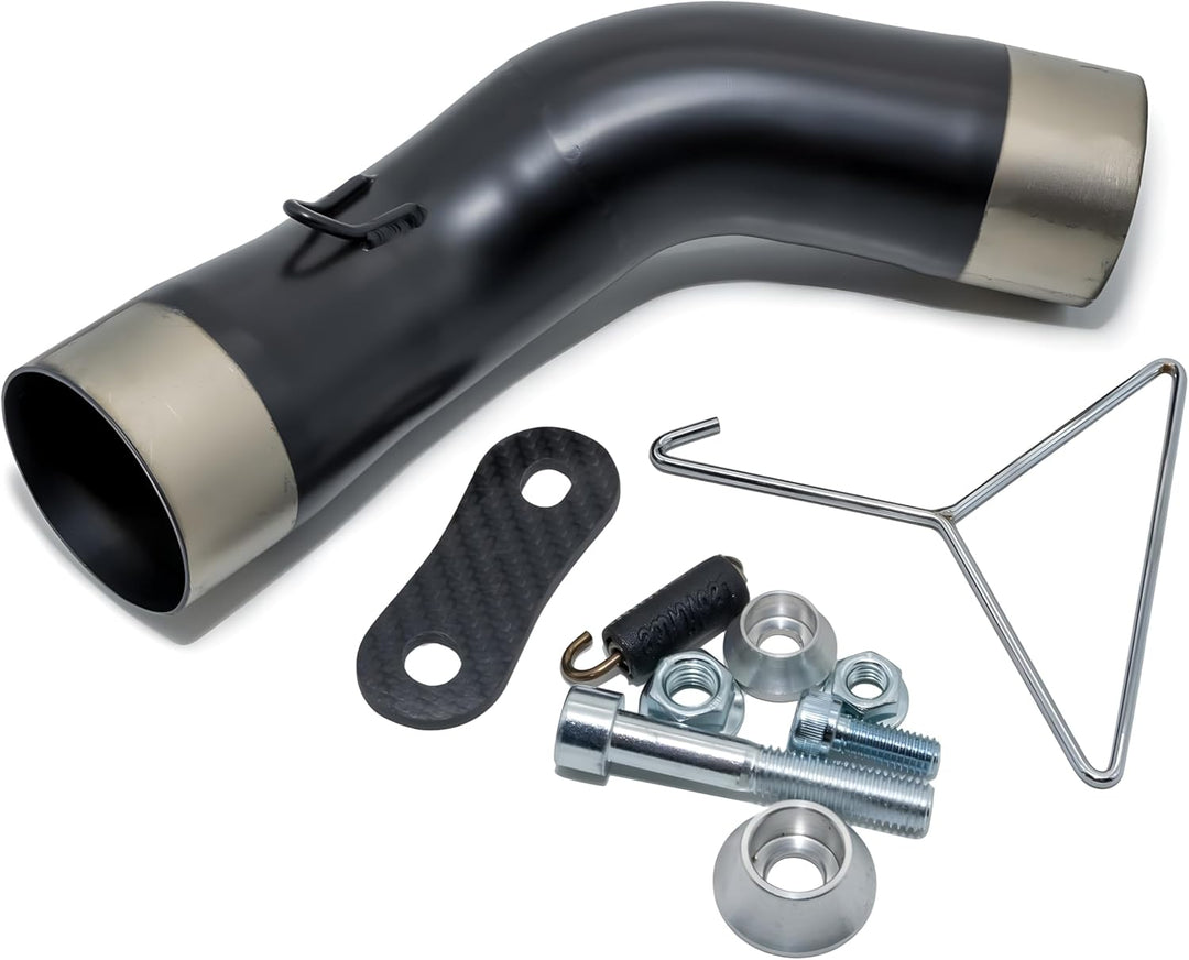 Endschalldämpfer LeoVince SLIP-ON SBK LV-10 FULL BLACK, Edelstahl schwarz, mit Zulassung für Kawasak