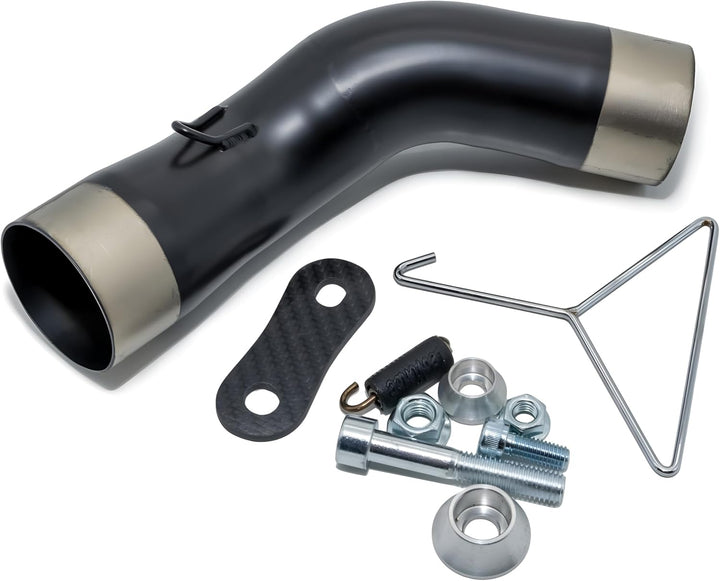 Endschalldämpfer LeoVince SLIP-ON SBK LV-10 FULL BLACK, Edelstahl schwarz, mit Zulassung für Kawasak