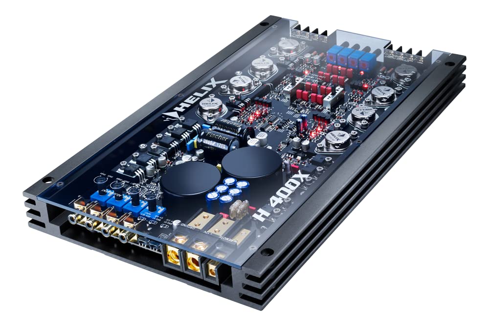 HELIX precision 4-Kanal-Endstufe 4x70/140 Watt H-400X