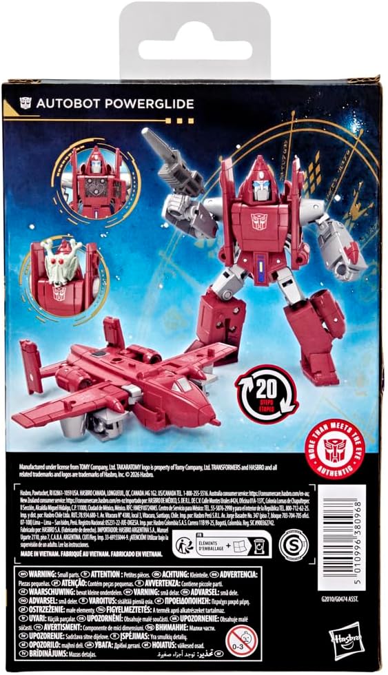 Transformers Age of The Primes Autobot Powerglide, verwandelbare Deluxe-Klasse Action-Figur (11 cm),
