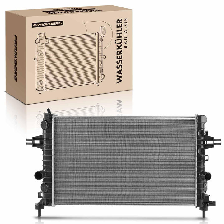 Frankberg Kühler Wasserkühler Motorkühler Schaltgetriebe Kompatibel mit Astra H L48 1.6L 1.8L 2004-2