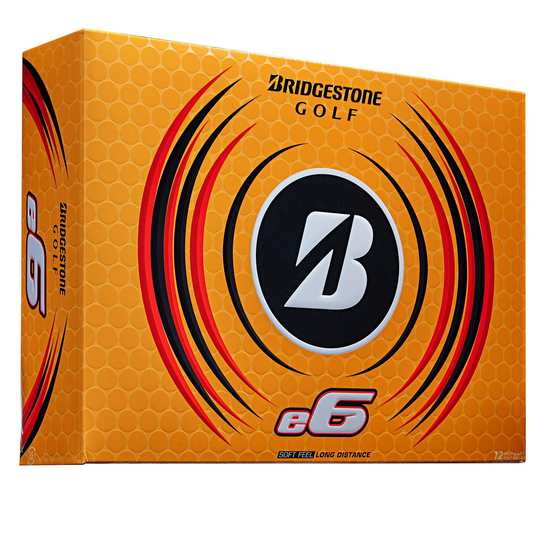 Bridgestone e6 Golfbälle (1 Dutzend) E6 Weiss Weiss, E6 Weiss Weiss