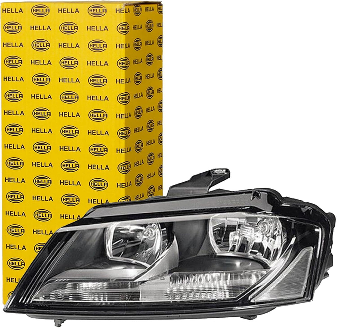 HELLA 1EJ 009 648-011 FF/Halogen-Hauptscheinwerfer - links - für u.a. Audi A3 (8P1) Links (Fahrersei