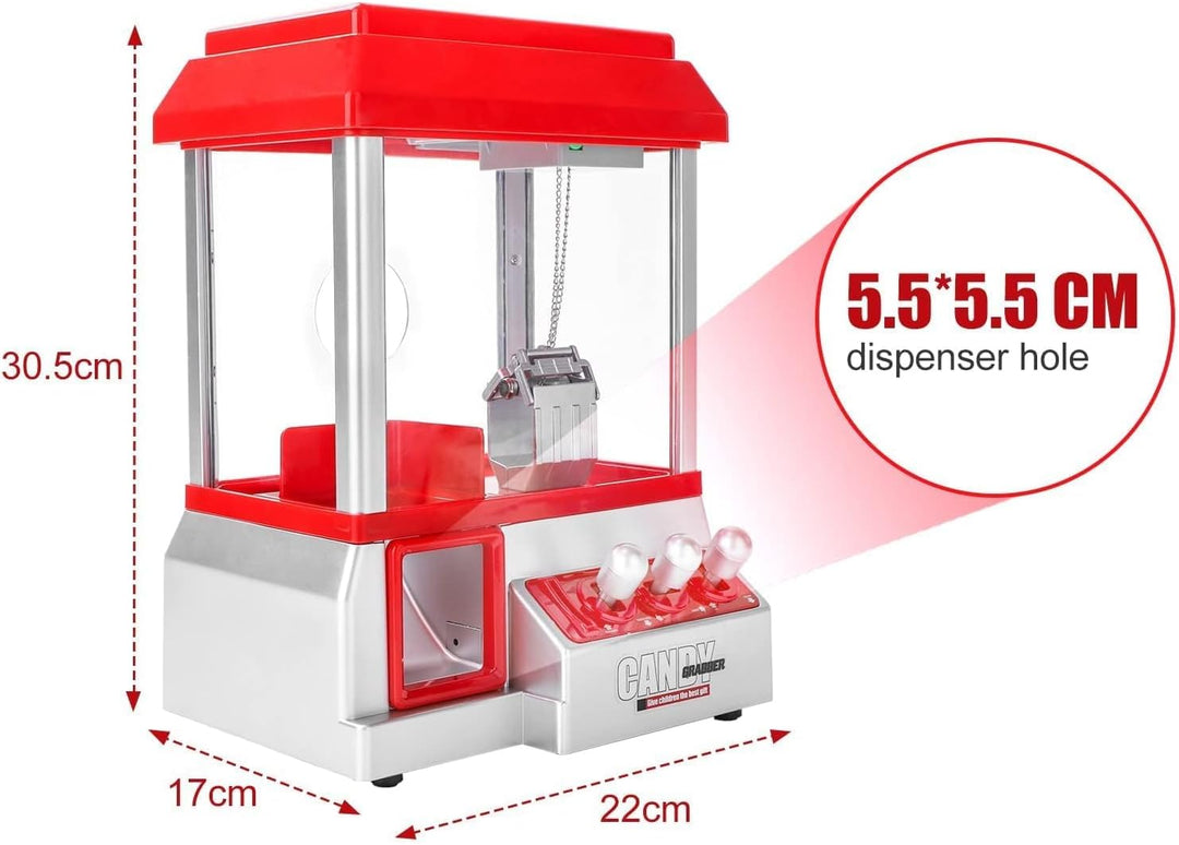 Candy Grabber Candy Machine Dispenser Machine Game Candy Clip and Dispenser Grab Hand Slot Machine R