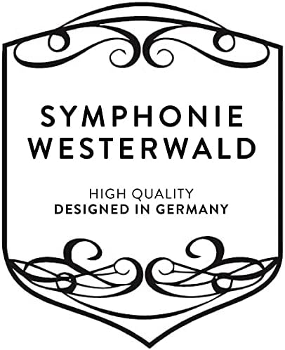 SYMPHONIE WESTERWALD Waldhorn/French Horn in Bb, Gold/Silber, inkl. Luxus-Hartschalenkoffer und Wald