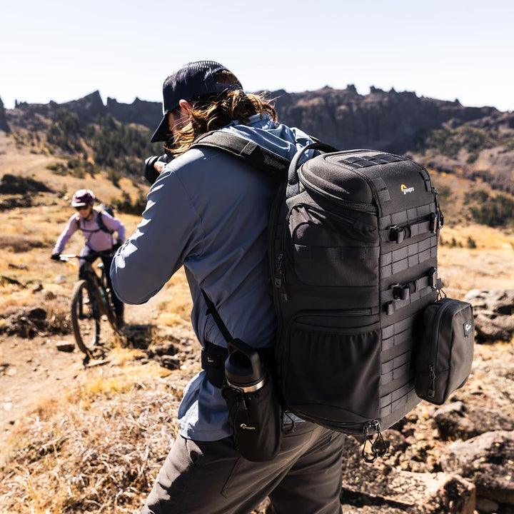 Lowepro ProTactic BP 350 AW III Kamerarucksack, 4 Zugriffspunkte, professionelle Kameratasche, DSLR/