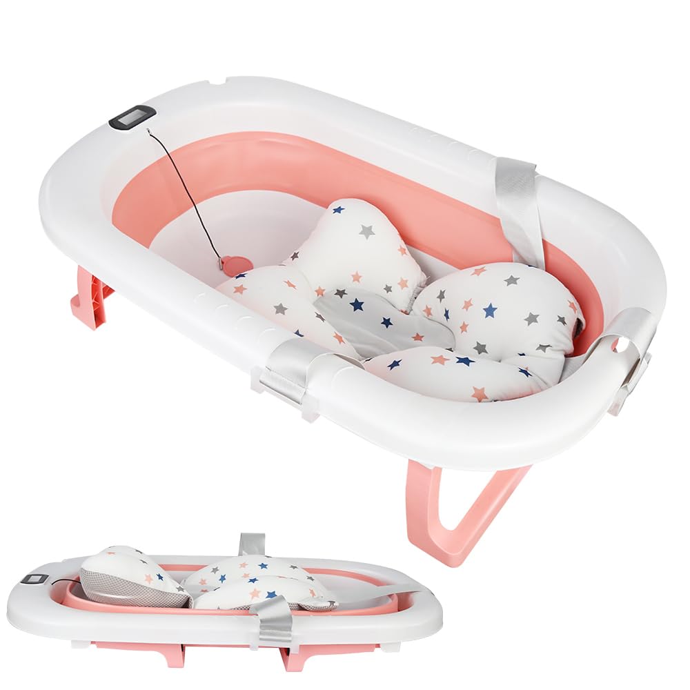 Babybadewanne, faltbar, für Neugeborene, wesentliche Elemente für Neugeborene, Babywanne für Babys u