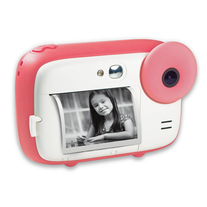 AGFA Photo Realikids Instant Cam Pink - Sofortbildkamera für Kinder - Foto, Selfie und Video - 3 Rol