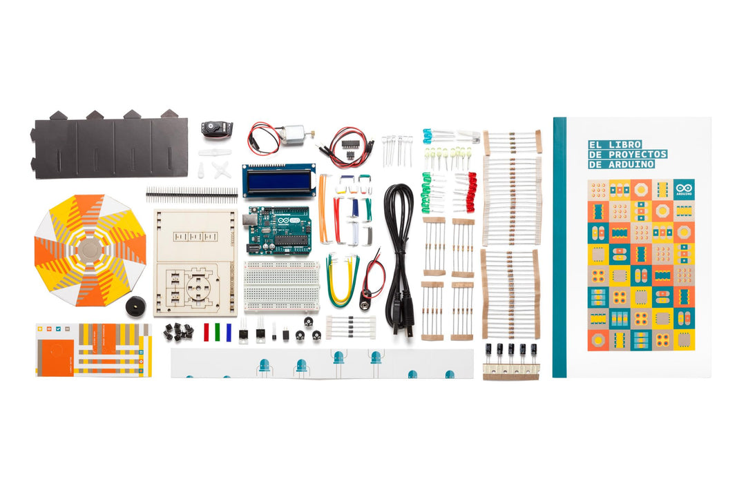 Arduino Offizielles Starter Kit für Anfänger K030007 [Projektbuch auf Spanisch], Projektbuch auf Spa
