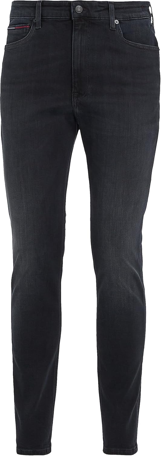 Tommy Jeans Herren Simon Skny Dyjbk Jeanshosen 36W / 36L Schwarz (Dynamic Jacob Black), 36W / 36L Sc