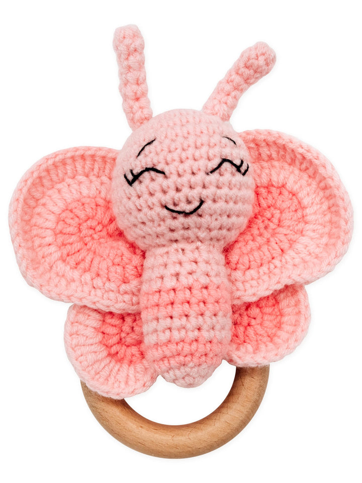 Bärenfreunde Personalisierter Beissring Baby - Niedlicher Greifling für Baby&