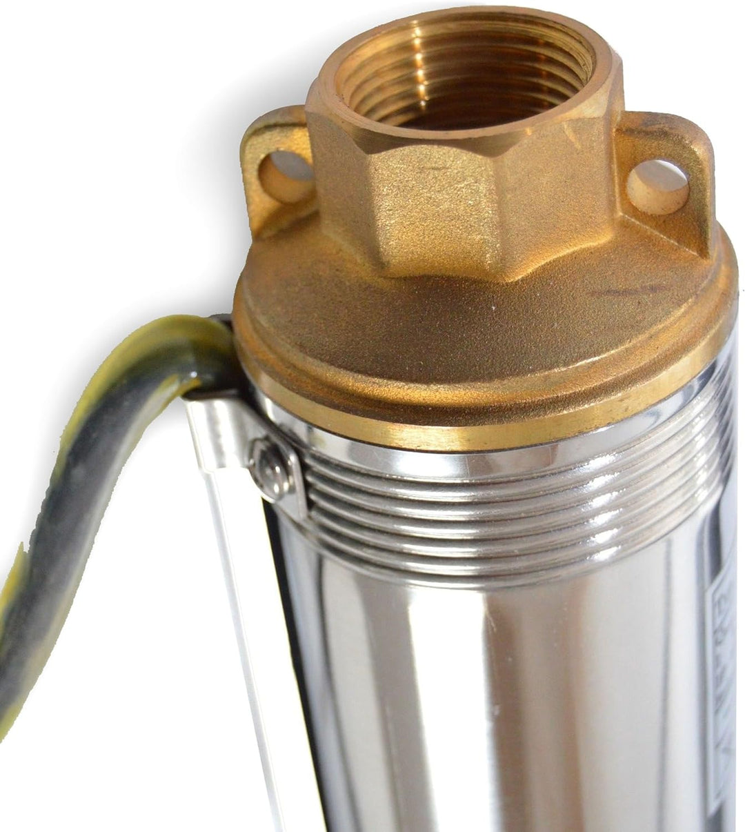 Hochwertige 3" Tiefbrunnenpumpe 3000l/h sandverträglich Edelstahl Sandverträglich bis 5%, Förderhöhe