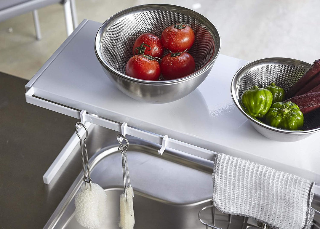 Extendable kitchen rack - Tower - white Einheitsgrösse Weiss, Einheitsgrösse Weiss