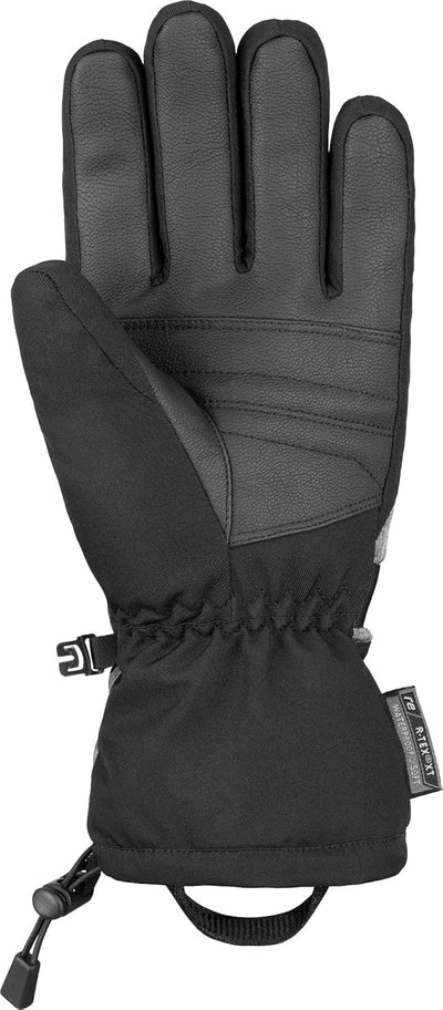Reusch Damen Demi R-tex Xt Handschuhe 6.5 Black/Grey Melange/Silver, 6.5 Black/Grey Melange/Silver