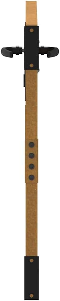 vidaXL Gartentor, Gartentür mit Bambus-Design, Abschliessbar Hoftor Eingangstor für Garten Terrasse,