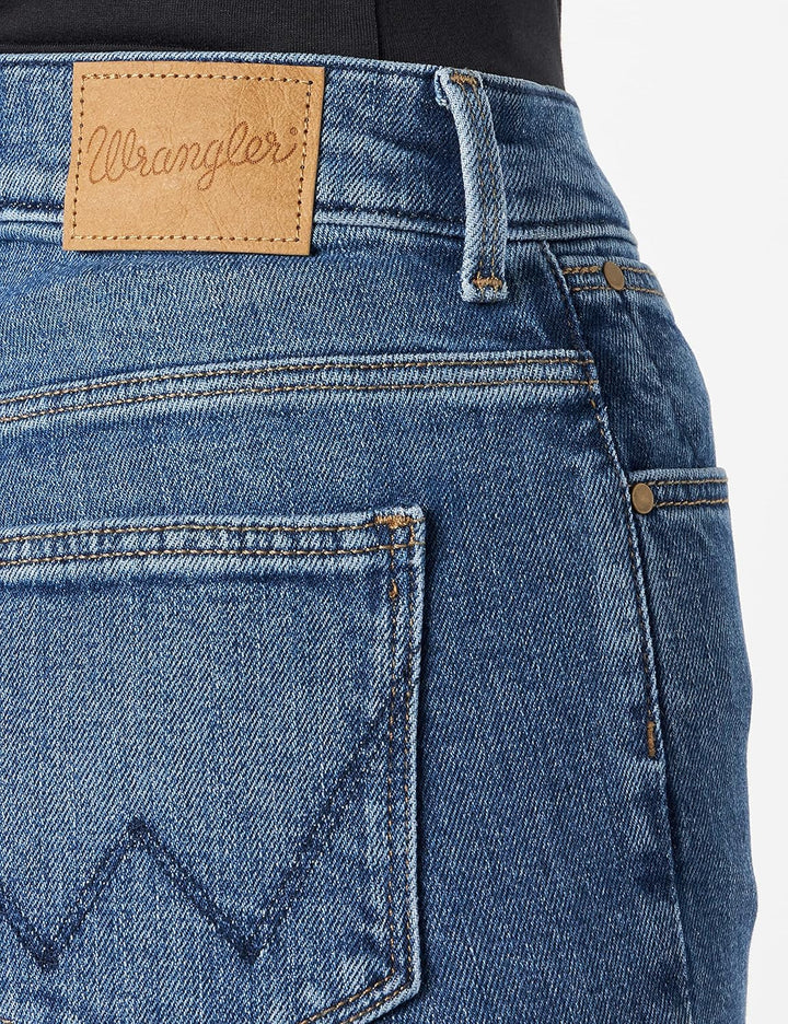 Wrangler Damen Straight Jeans 26W / 32L Himmelblau, 26W / 32L Himmelblau