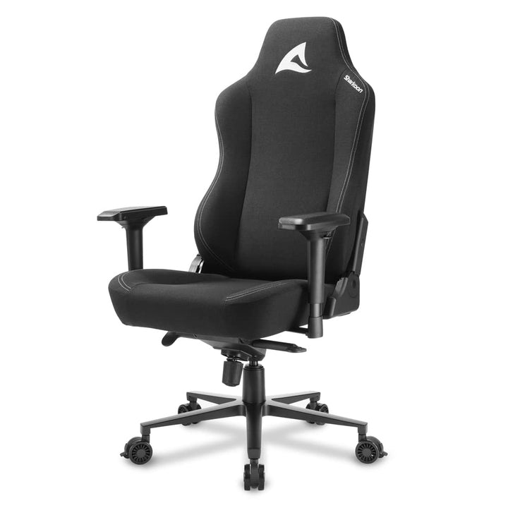 Sharkoon Silla Fabric Negro 160º Skiller SGS40 Gaming Stuhl, Schwarz, mit atmungsaktiven Stoff-Überz