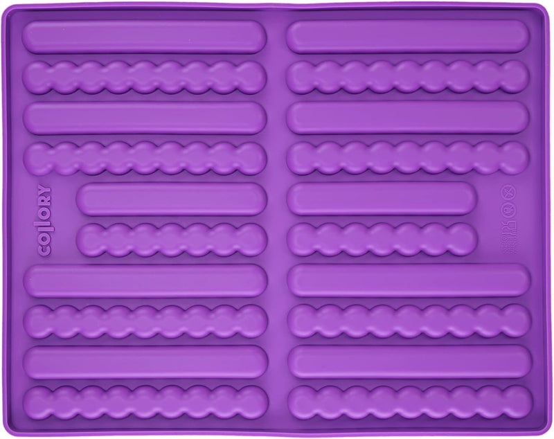 Collory Silikon Backmatte medium Riegel (16 cm), Knabberstangen, Kaustangen als Hundekeks, Sticks, B
