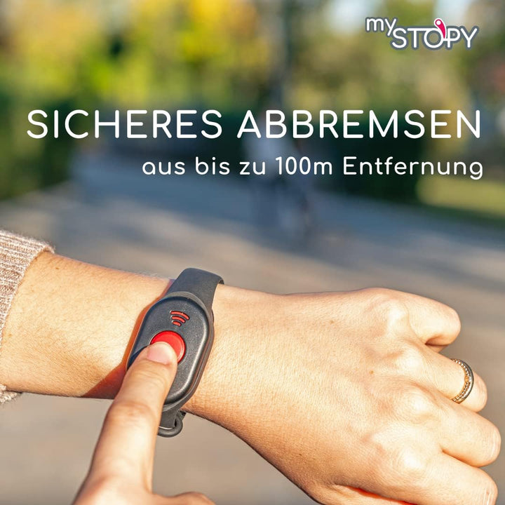 mySTOPY Bremsassistent für PUKY Modell LR M/LR M Classic mit Motiv (Feuerwehr) I für Kinder ab 2 Jah