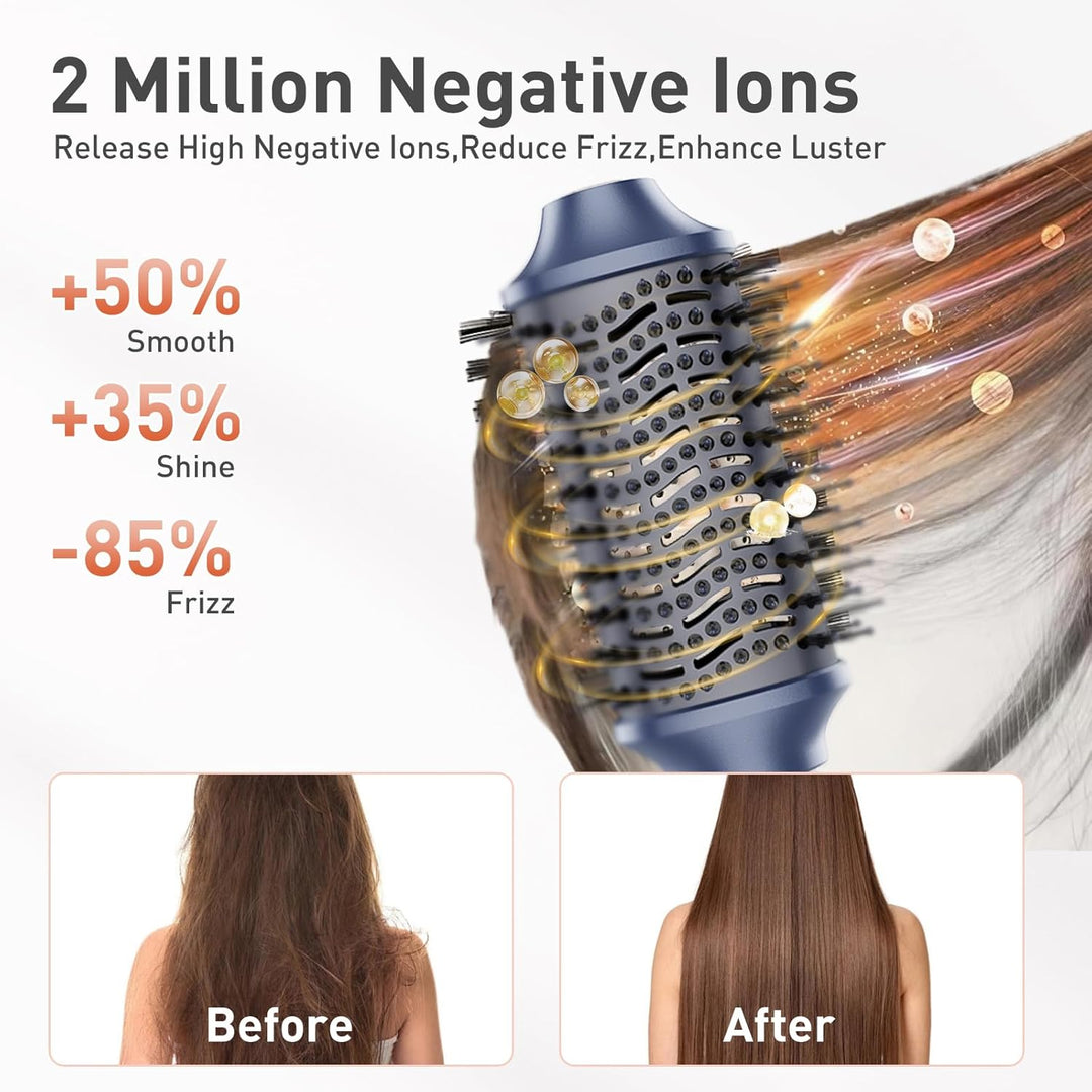 TANSHINE 5 in 1 Hairstyler Auto Air Styler Set,110,000 RPM High Speed Ionic Haartrockner Haarstyler