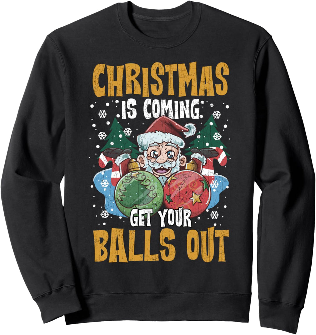Komischer hässlicher Weihnachtsfeiertag Sweatshirt