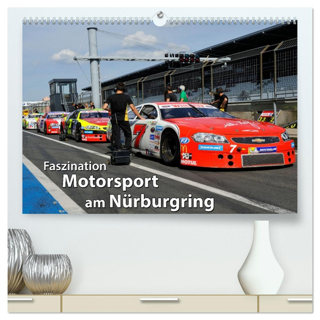 Faszination Motorsport am Nürburgring (hochwertiger Premium Wandkalender 2026 DIN A2 quer), Kunstdru