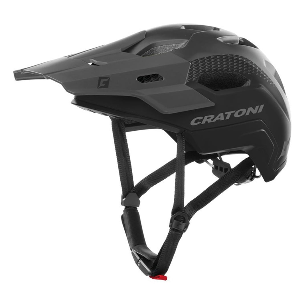 Cratoni Unisex – Erwachsene C-maniac Helmet, Schwarz Matt, L
