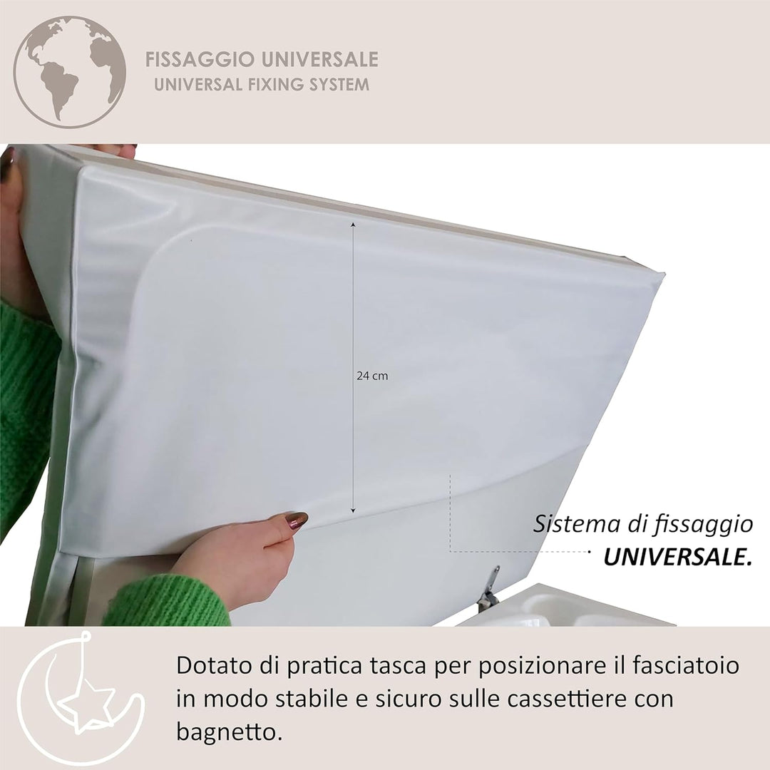 Italbaby 050.6010-27 Wickelunterlage Itbe, rosa - 300 g
