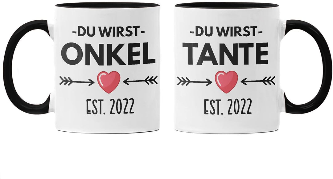Trendation - Ihr werdet Onkel und Tante 2022 Geschenk Schwangerschaft Verkünden Baby Überraschung Du