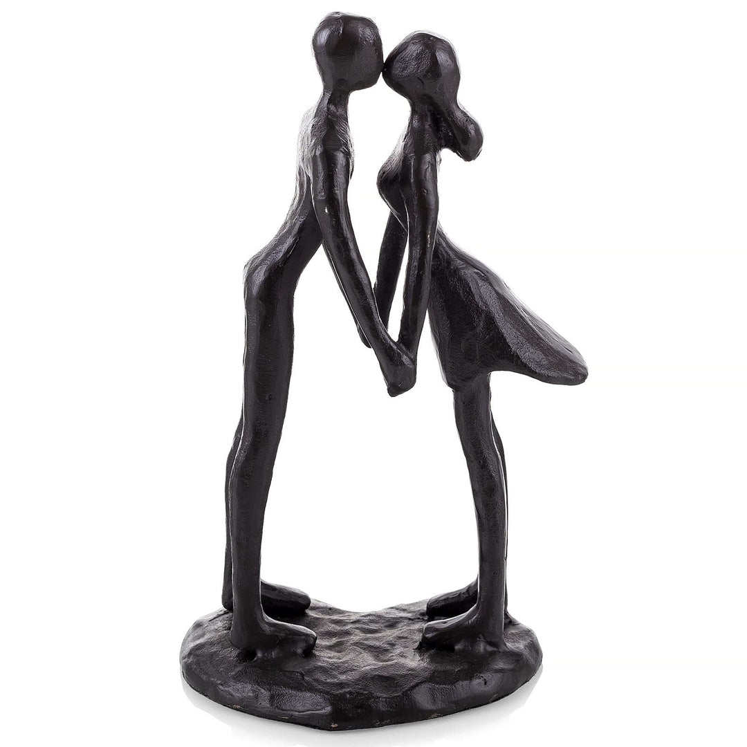 Sziqiqi Paar Skulpturen Gusseisen Geschenk für Jubiläen Hochzeit Kleine Moderne Abstrakte Figur Deko
