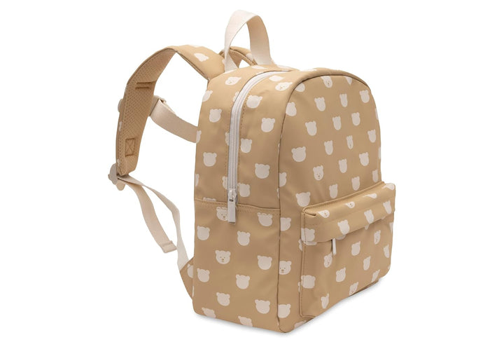 Jollein Kinderrucksack Bär – Teddy Bear – Rucksack Kinder – Wasserabweisend & Leicht – Rucksack Kind