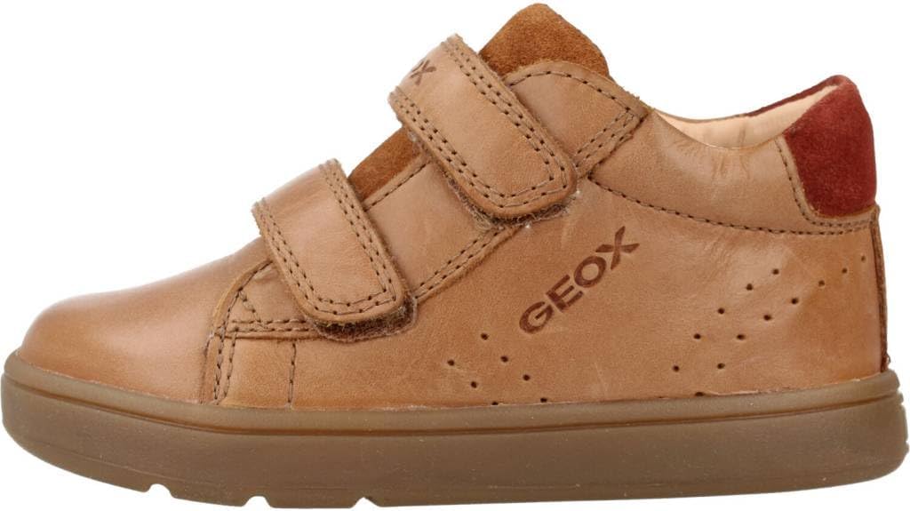 Geox B Biglia Boy D Baby - Jungen Erste Schritte 22 EU Cognac, 22 EU Cognac