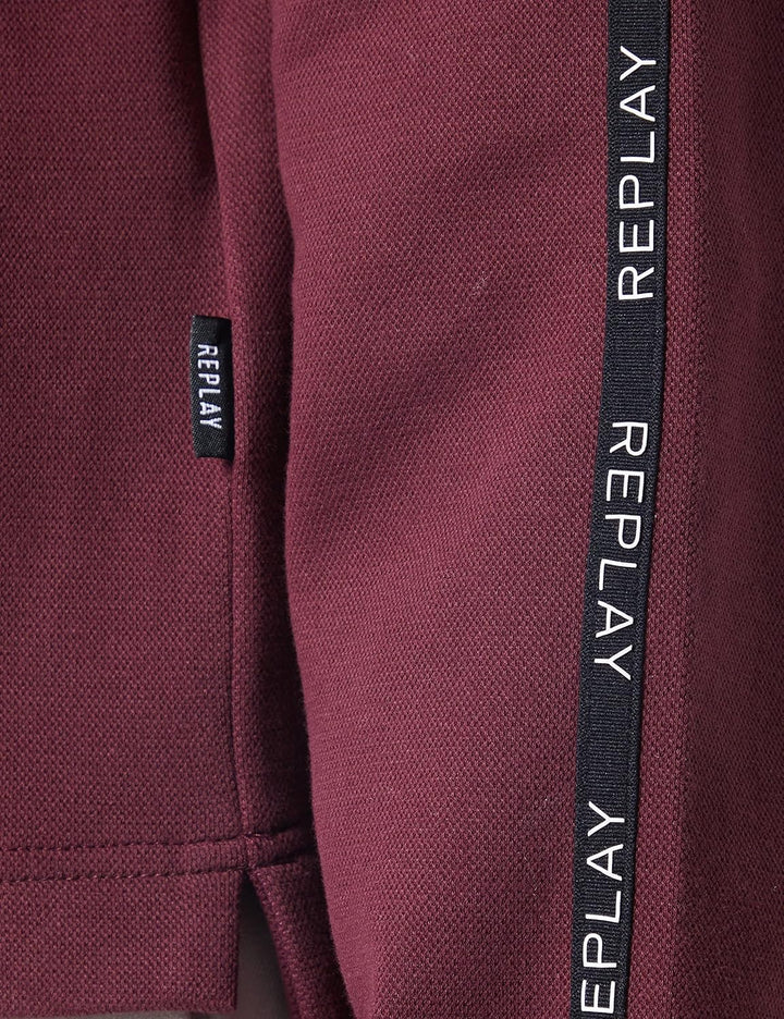Replay Damen Sweatshirt L 459 Burgundy, L 459 Burgundy