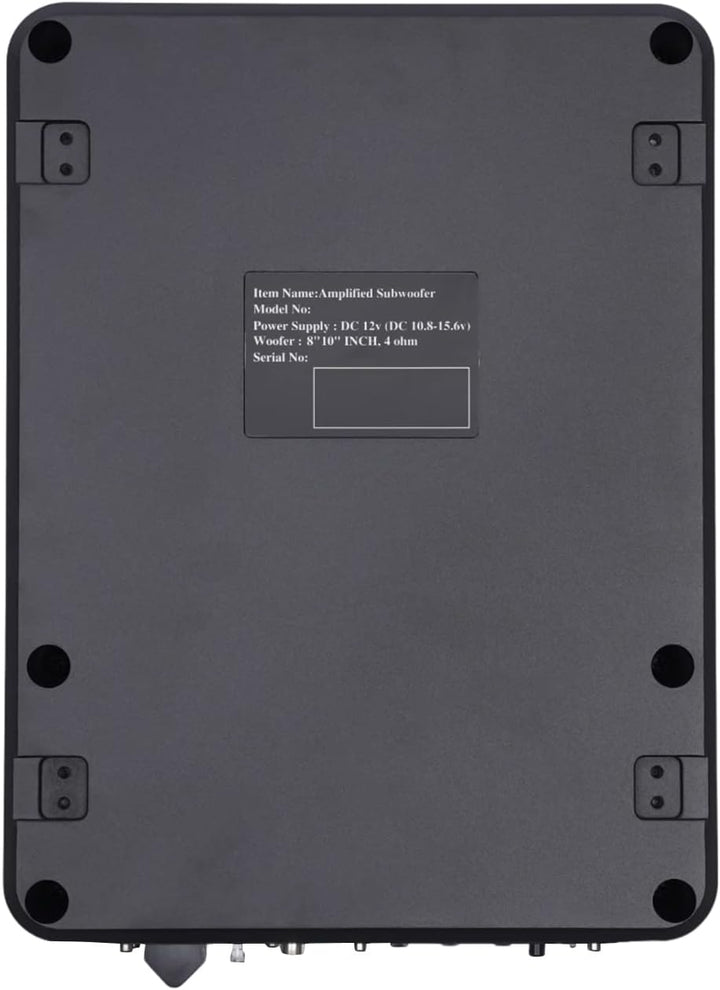 Auto Untersitz Subwoofer Kompakt Kfz Aktiv Bassbox Mit Kabel Set Car Audio Modifizierter UltradüNner