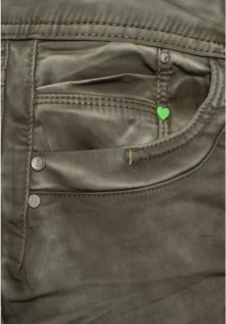 Cecil Damen Hose, 26W / 26L Utility Olive