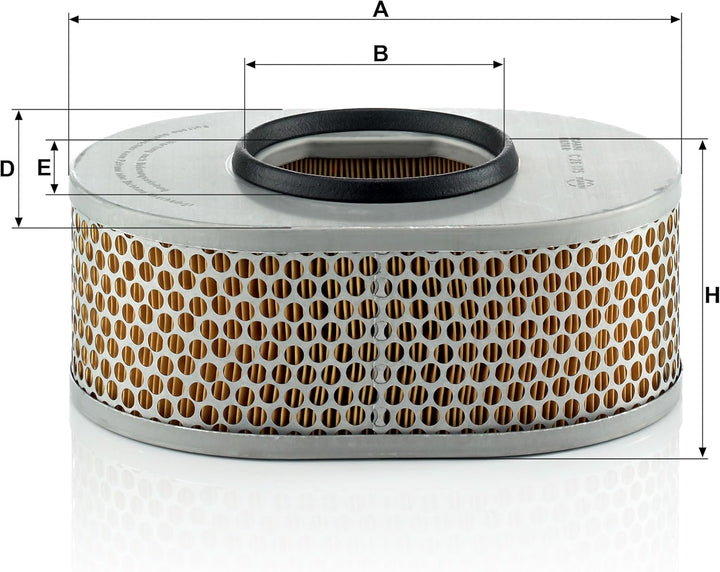 MANN-FILTER C 26 175 Luftfilter – Für PKW