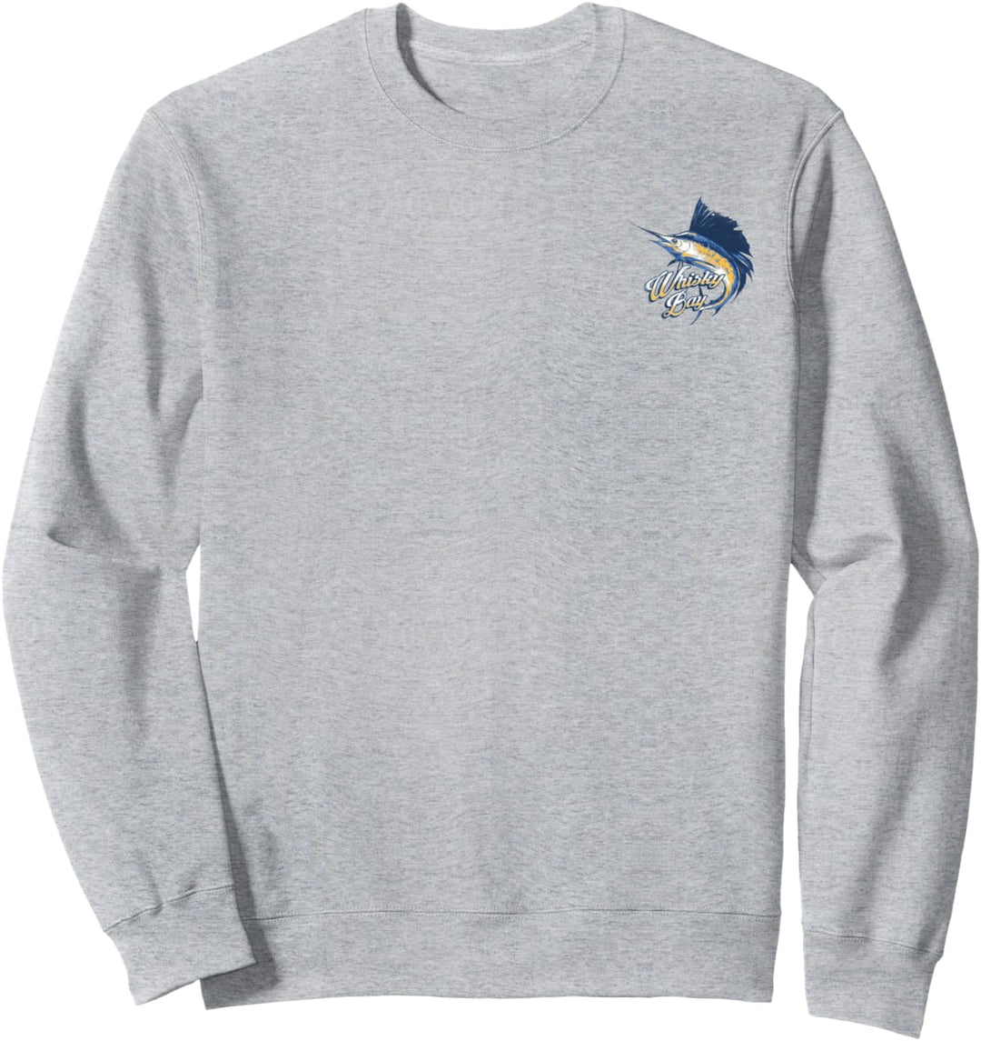 Whiskey Bay Cocktail Glasses Sunfish Sweatshirt