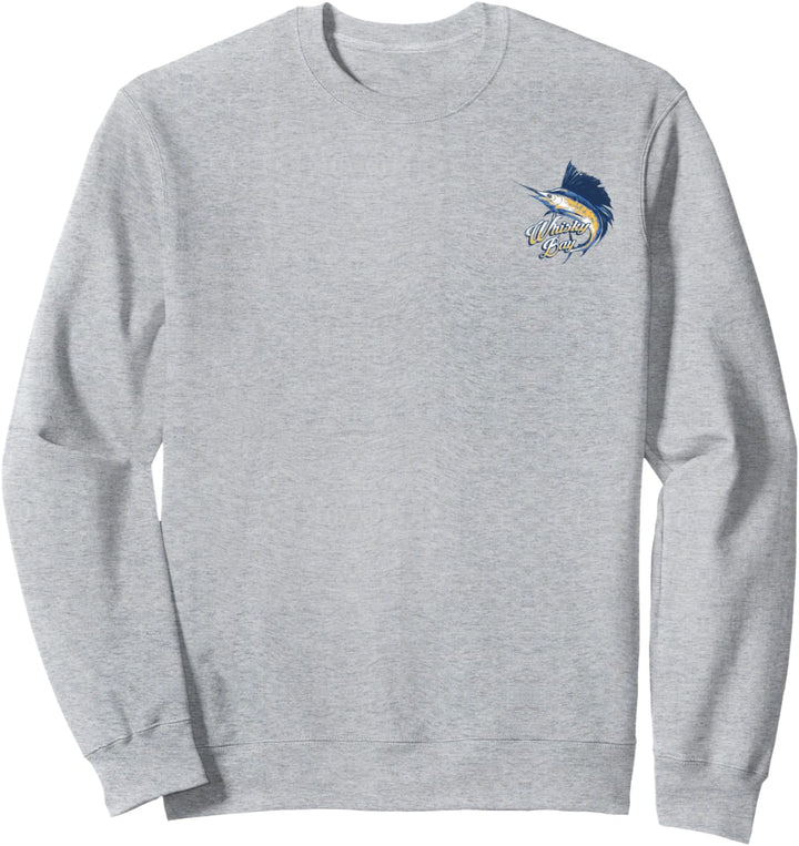 Whiskey Bay Cocktail Glasses Sunfish Sweatshirt